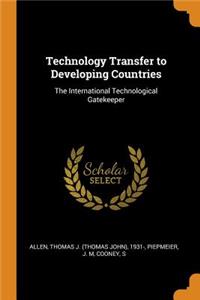 Technology Transfer to Developing Countries
