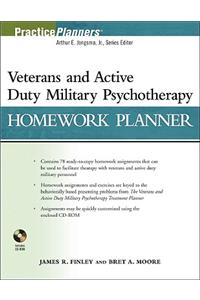 Veterans and Active Duty Military Psychotherapy Homework Planner