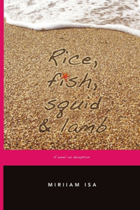 Rice, fish, squid and lamb