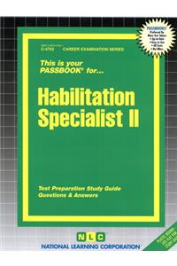 Habilitation Specialist II