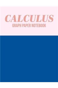 Calculus Graph Paper Notebook