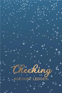 Checking Account Ledger