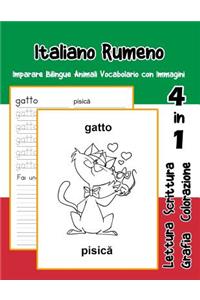 Italiano Rumeno Imparare Bilingue Animali Vocabolario con Immagini