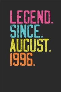 Legend Since August 1996