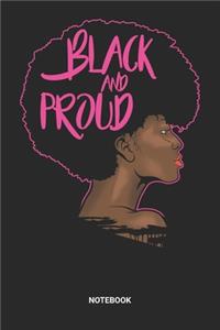 Black and Proud Notebook