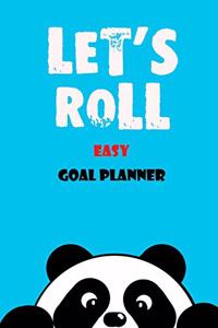 Let's Roll Easy Goal Planner