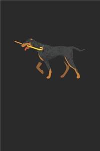 Fetch The Field Hockey Dog