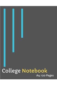 A4 College Notebook