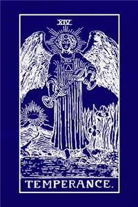 XIV Temperance: Tarot Journal Diary Log Book, Record and Interpret Readings, 3 Tarot Card Spread Journal