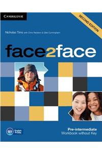 Face2face Pre-Intermediate Workbook Without Key