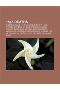 1545 Deaths