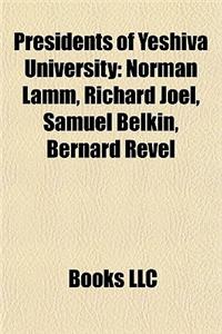 Presidents of Yeshiva University