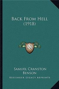 Back from Hell (1918)