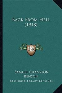 Back from Hell (1918)