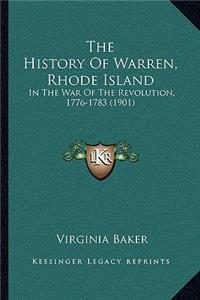 History Of Warren, Rhode Island