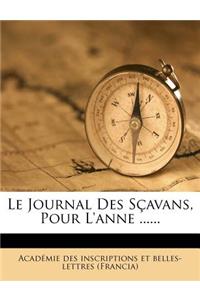 Journal Des Sçavans, Pour L'anne ......