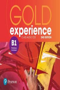 Gold Experience 2nd Edition B1 Class Audio CDs