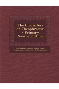 The Characters of Theophrastus