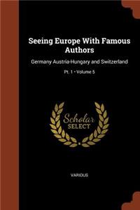 Seeing Europe With Famous Authors
