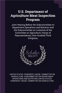 U.S. Department of Agriculture Meat Inspection Program