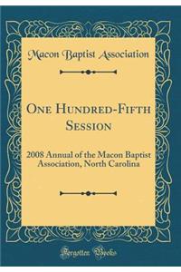 One Hundred-Fifth Session