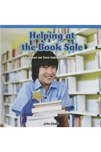 Helping at the Book Sale