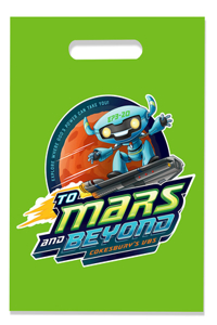 Vacation Bible School (Vbs) 2019 to Mars and Beyond Vbs LOGO Bags (Pkg of 24): Explore Where God's Power Can Take You!