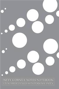 Nifty Cornell Notes Notebook 120 Numbered Pages with Personal Index