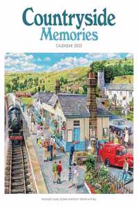 Countryside Memories, Trevor Mitchell Square Wiro Wall Calendar 2023