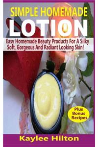 Simple Homemade Lotion