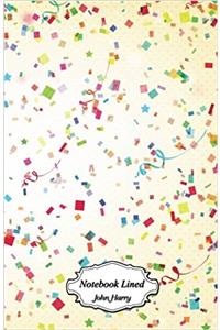 Art Pattern: 120 Blank Lined Page Softcover Journal
