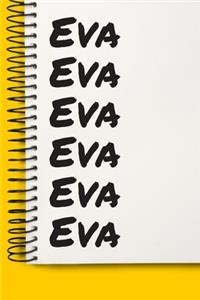 Name Eva A beautiful personalized
