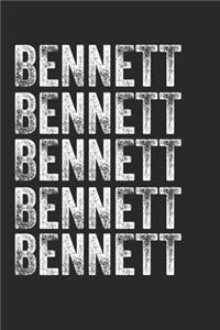 Name BENNETT Journal Customized Gift For BENNETT A beautiful personalized