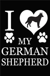 I Love My German Shepherd
