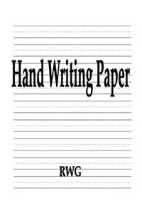Hand Writing Paper