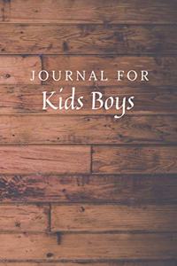 Journal For Kids Boys