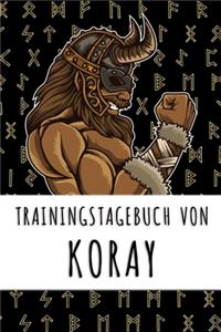 Trainingstagebuch von Koray