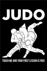 Judo Touch Me And Your First Lesson Is Free