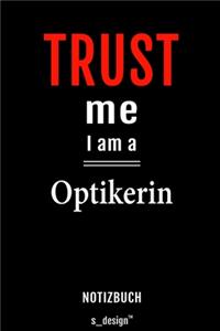 Notizbuch für Optiker / Optikerin