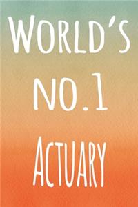 World's No.1 Actuary