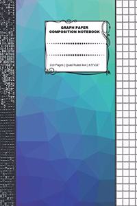 Graph Paper Composition Notebook