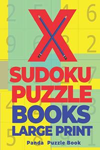 X Sudoku Puzzle Books Large Print