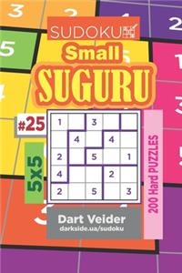 Sudoku Small Suguru - 200 Hard Puzzles 5x5 (Volume 25)
