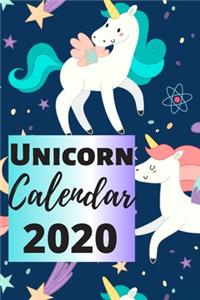 Unicorn Calendar 2020