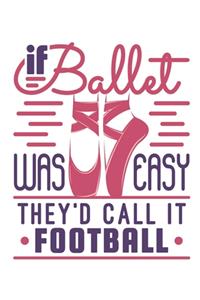 If Ballet Was Easy They'd Call It Football