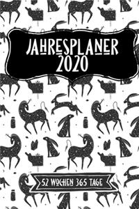 Jahreskalender 2020 52 Wochen 365 Tage