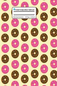 Donut Composition Notebook