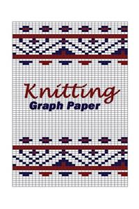 Knitting Graph Paper: Knit Pattern, Ratio of 4 to 5, Used for Designing Your Own Knitting Patterns.