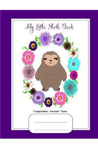 My Little Sloth Book