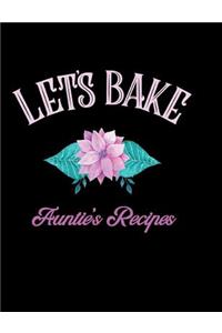 Let's Bake Auntie's Recipes
